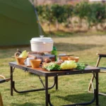 Naturehike MDF Outdoor Folding Table - Vintage (Small) - Image 3
