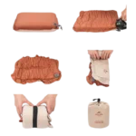 Naturehike 3D Comfortable Silent Foam Pillow - Almond Yellow - Image 3