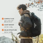 Naturehike Shanhian YL01 Lightweight Chair - Black (M) - Image 7