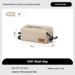 Naturehike XS01 Toiletry Bag - Khaki - Image 2