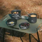 Naturehike Wild Trekking 4 in 1 Camping Cookware Set - Gray - Image 7