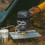 Naturehike Wild Trekking 4 in 1 Camping Cookware Set - Gray - Image 3