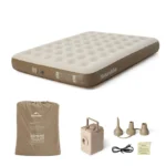 Naturehike (Chenjing) Built-In Pump Inflatable Mattress - Brown Double (200*150*25) - Image 2