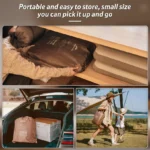 Naturehike (Chenjing) Built-In Pump Inflatable Mattress - Brown Double (200*150*25) - Image 6