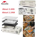 Naturehike WHITE BOAT Series Multifunctional Stove - Sand Color - Image 3