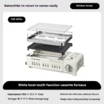 Naturehike WHITE BOAT Series Multifunctional Stove - Sand Color - Image 2