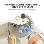 Naturehike Mini Cassette Stove - Army Green - Image 4