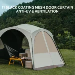 Naturehike Door Curtain for (Cloud Boundar Quick Opening Canopy - Hexagonal) - Quicksand Gold - Image 8