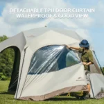 Naturehike Cloud Boundar Quick Opening Canopy - Hexagonal - Quicksand Gold (462*400*224) - Image 9
