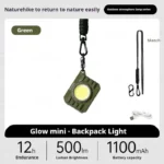 Naturehike Glow Mini Backpack Lamp 500 Lumens - Olive Green - Image 2