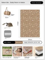 Naturehike Happy Ultrasonic Picnic Mat - Nature L (270*395cm) - Image 2