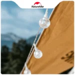 Naturehike Solar Pendant Rechargable Light Ball String - Warm Light (20M) - Image 5
