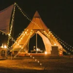 Naturehike Solar Pendant Rechargable Light Ball String - Warm Light (20M) - Image 2