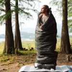 Naturehike Warmy Envelope with Hat Cotton Sleeping Bag - Camouflage Green (190+30)*80 - Image 2