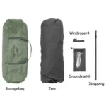 Naturehike Automatic Tent for 3-4 People - Forest Green (225*205*130) - Image 3