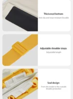 Naturehike Diving Series Multifunctional Waterproof Bag - Napoli Yellow (2.6L) - Image 5