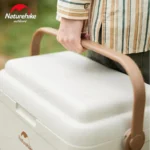 Naturehike Lamando 24H Outdoor Antibacterial Cooler Box - Beige Grey (13L) - Image 6