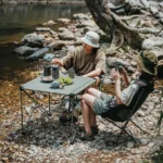 Naturehike Yamami L03 Casual Folding Table - Grey (Medium) (52.5*52.5*42) - Image 10