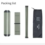 Naturehike Yamami L03 Casual Folding Table - Grey (Medium) (52.5*52.5*42) - Image 4
