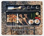 Naturehike Vertical Barbecue Grill - Black (80*48*84) - Image 4