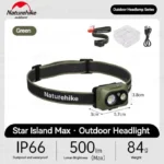 Naturehike Xingyu Max Outdoor Headlamp - Moss Green - Image 2