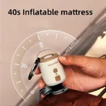 Naturehike Wind Mini Outdoor Multifunctional Inflatable Pump - Oat grey - Image 3