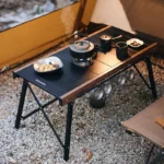 Naturehike Square Fold IGT Quick Opening Folding Table - Black(88*44*42-62) - Image 12