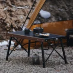 Naturehike Square Fold IGT Quick Opening Folding Table - Black(88*44*42-62) - Image 9