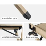 Naturehike Simple Star T01 Egg Roll Table - Khaki M (89*60*44.5) - Image 2