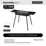 Naturehike (Moyan) Multi-functional Vertical Barbecue Grill - Black (110*29*73) - Image 2