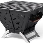 Naturehike Folding Fire Rack - Black (30*30*23)