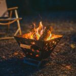 Naturehike Folding Fire Rack - Black (30*30*23) - Image 10