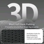 Naturehike Oxygen 2-way Portable tote Bag 18L - Black - Image 4