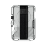 (TS) AULUMU G03 Multi-Tool Magnetic Metal Wallet Frosted Cover - Translucent White