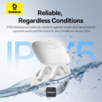 (TS) Baseus Bowie E20 True Wireless Earphones - Stellar White - Image 9