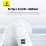 (TS) Baseus Bowie E20 True Wireless Earphones - Stellar White - Image 8