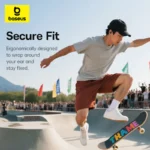 (TS) Baseus Eli 2i Fit Open-Ear True Wireless Earbuds - Cosmic Black - Image 6