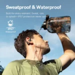 (TS) Baseus Eli Sport 2 Open-Ear True Wireless Earbuds - Cosmic Black - Image 4