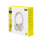 Baseus Bass BH1 NC Wireless Noise Cancelling Headphones - Starlight Off-White - Image 3