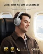 Baseus Bowie MH1 Wireless Noise Cancelling Headphones - Frosted Gray - Image 8