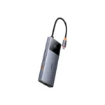 Baseus Metal Gleam II 6-in-1 USB HUB - Space Grey - Image 2