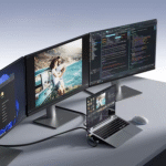 Baseus EliteJoy EH3 12-in-1 HUB With Stand - Space Grey - Image 6