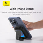 Baseus MagPro II Series Ultra-Thin Magnetic Phone Cooler (with Wireless Charger) - Cosmic Black - Image 5