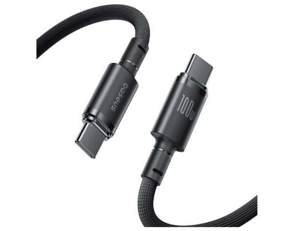Baseus New Braided Fast Charging Cable USB-C to USB-C 100W 1m