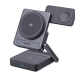 (TS) Baseus PicoGo AF21 Portable 3-in-1 Qi2.2 Wireless Charger 35W - Cosmic Black