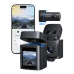 Baseus PrimeTrip VD1 Dash Cam Front 3K + Rear 1080p - Cosmic Black - Image 7