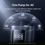(TS) Baseus GoTrip VA1 Max Super Mini Cordless Inflator 22-Cylinder - Cosmic Black - Image 7