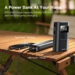 (TS) Baseus PrimeTrip VA1 Wired and Wireless 2-in-1 Tire Inflator - Cosmic Black - Image 16