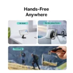 Baseus PrimeTrip VX1 Versatile Travel Magnetic Phone Holder Round - Cosmic Black - Image 12