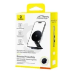 Baseus PrimeTrip VX1 Versatile Travel Magnetic Phone Holder Round - Cosmic Black - Image 9